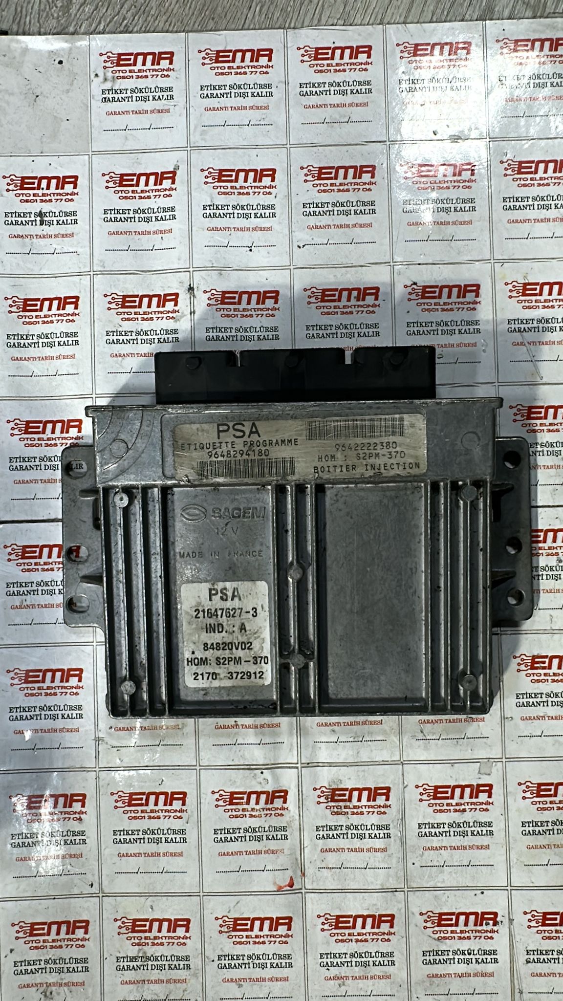 PEUGEOT 206 BENZİNLİ MOTOR BEYNİ S2000